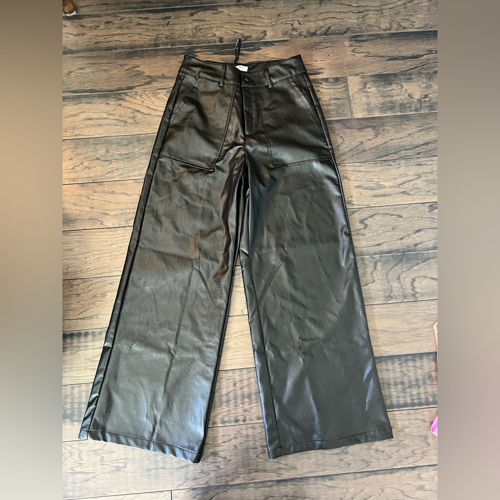 NWOT-ASOS faux leather pants